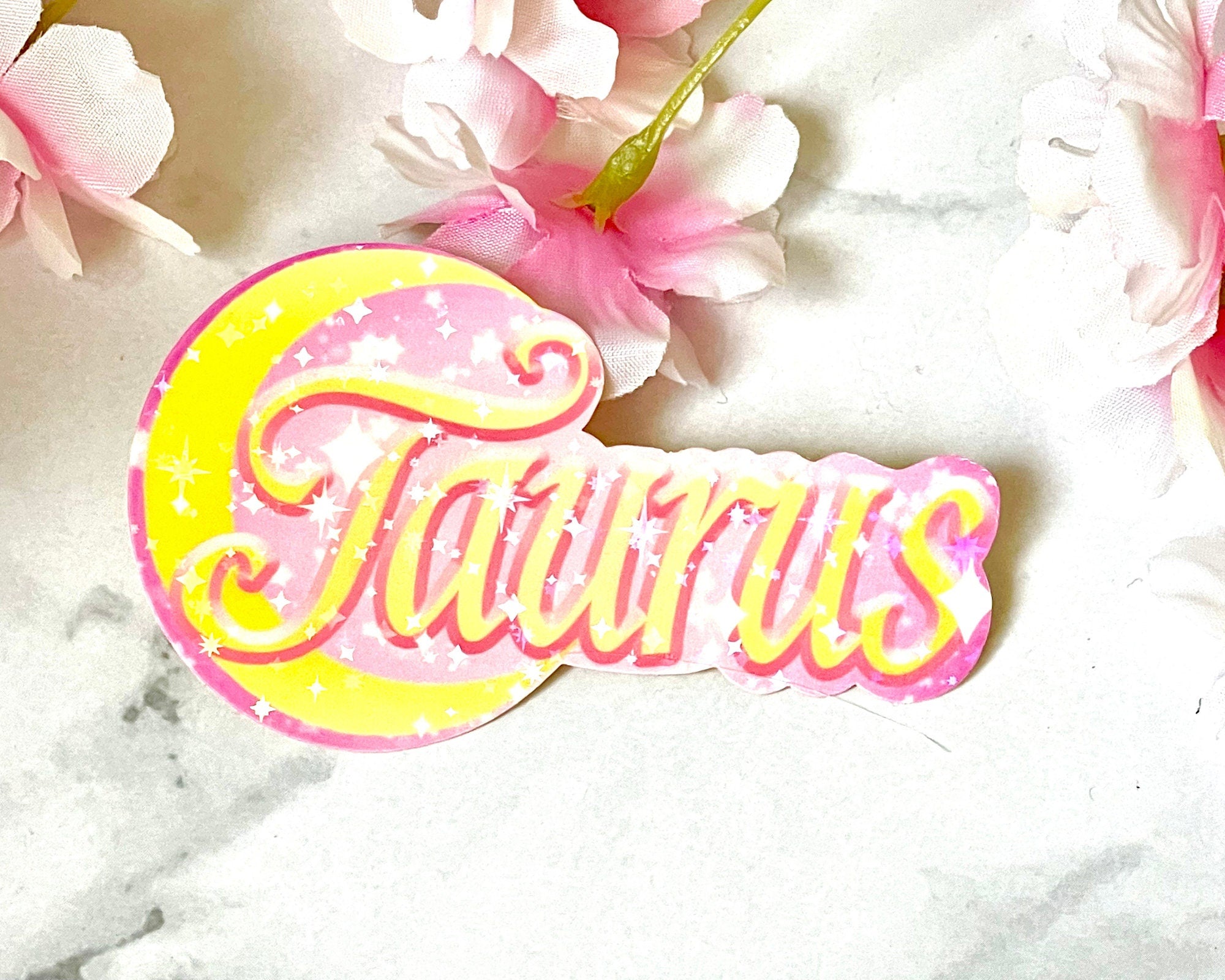 Zodiac sign sticker, sailor moon sticker, magical girl astrology sticker, moon sticker, horoscope sticker, planner sticker, laptop sticker