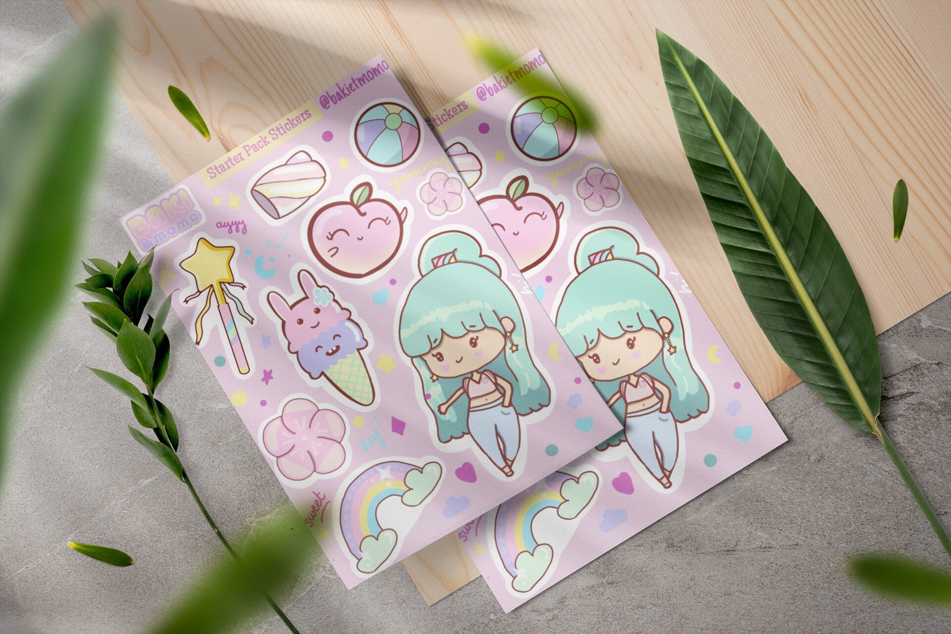 Kawaii pastel sticker sheet, kawaii art stickers, Kawaii stickers, Pastel stickers, kawaii sticker sheet