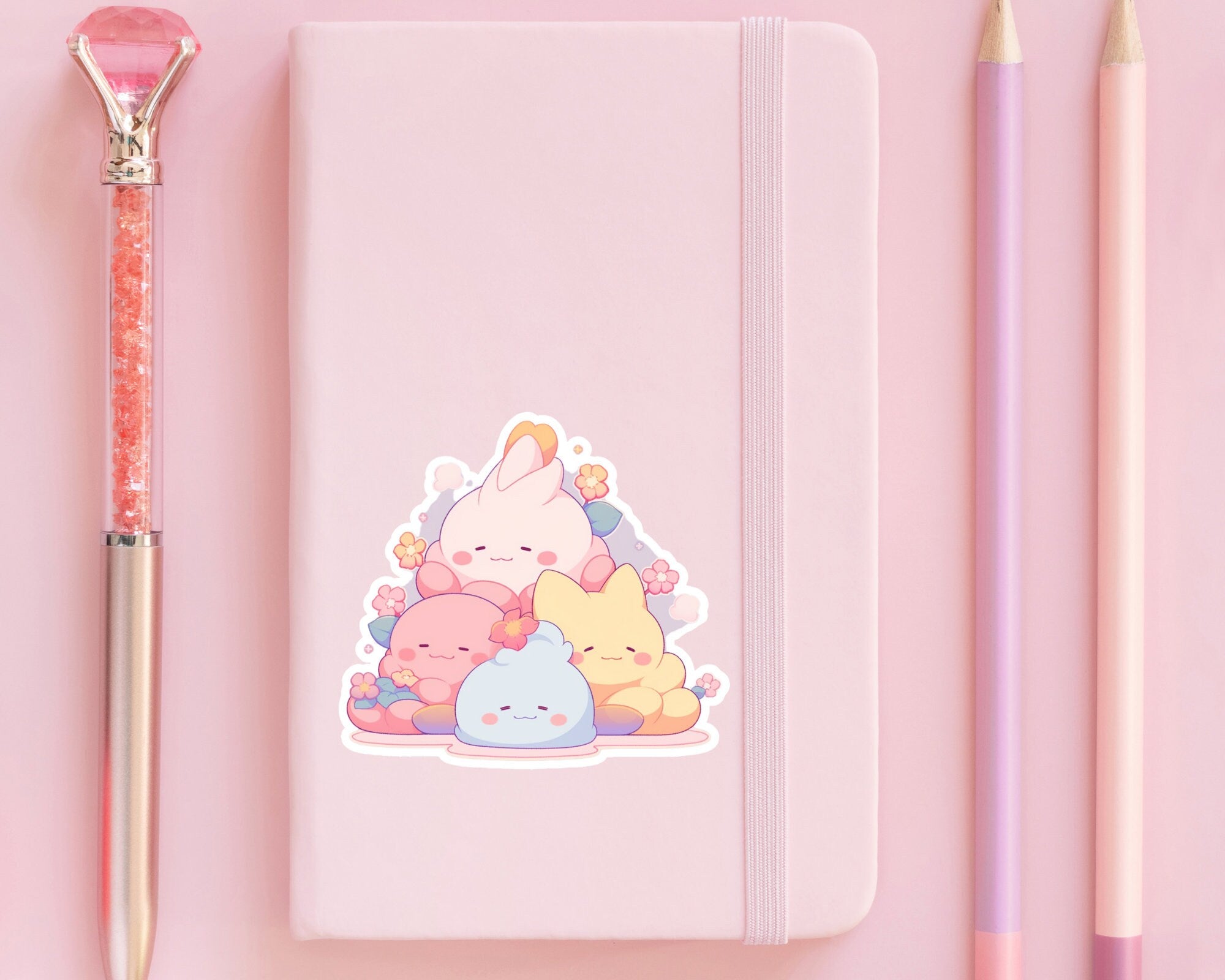 "Cute Bunch" sticker