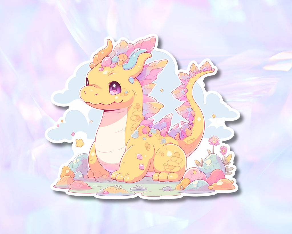 Kawaii Dragon Sticker