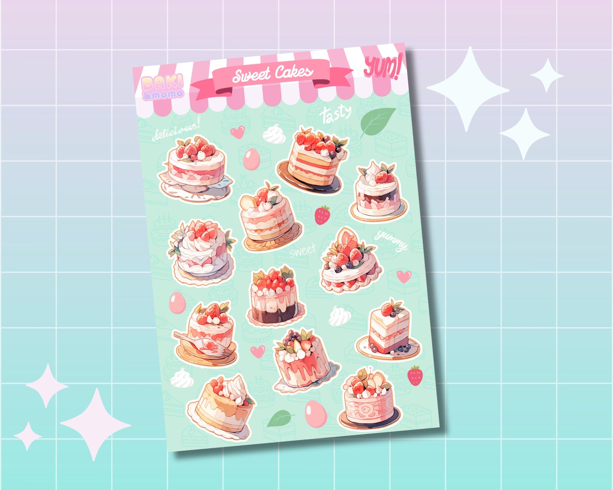 Ghibli stickers, Ghibli sticker sheet, Kawaii sticker sheet, kawaii stickers pack, Kawaii stickers,Ghibli food stickers,kawaii food stickers