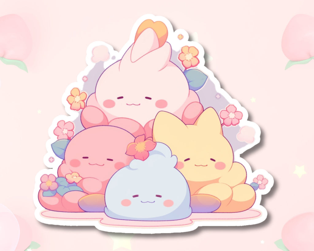 "Cute Bunch" sticker