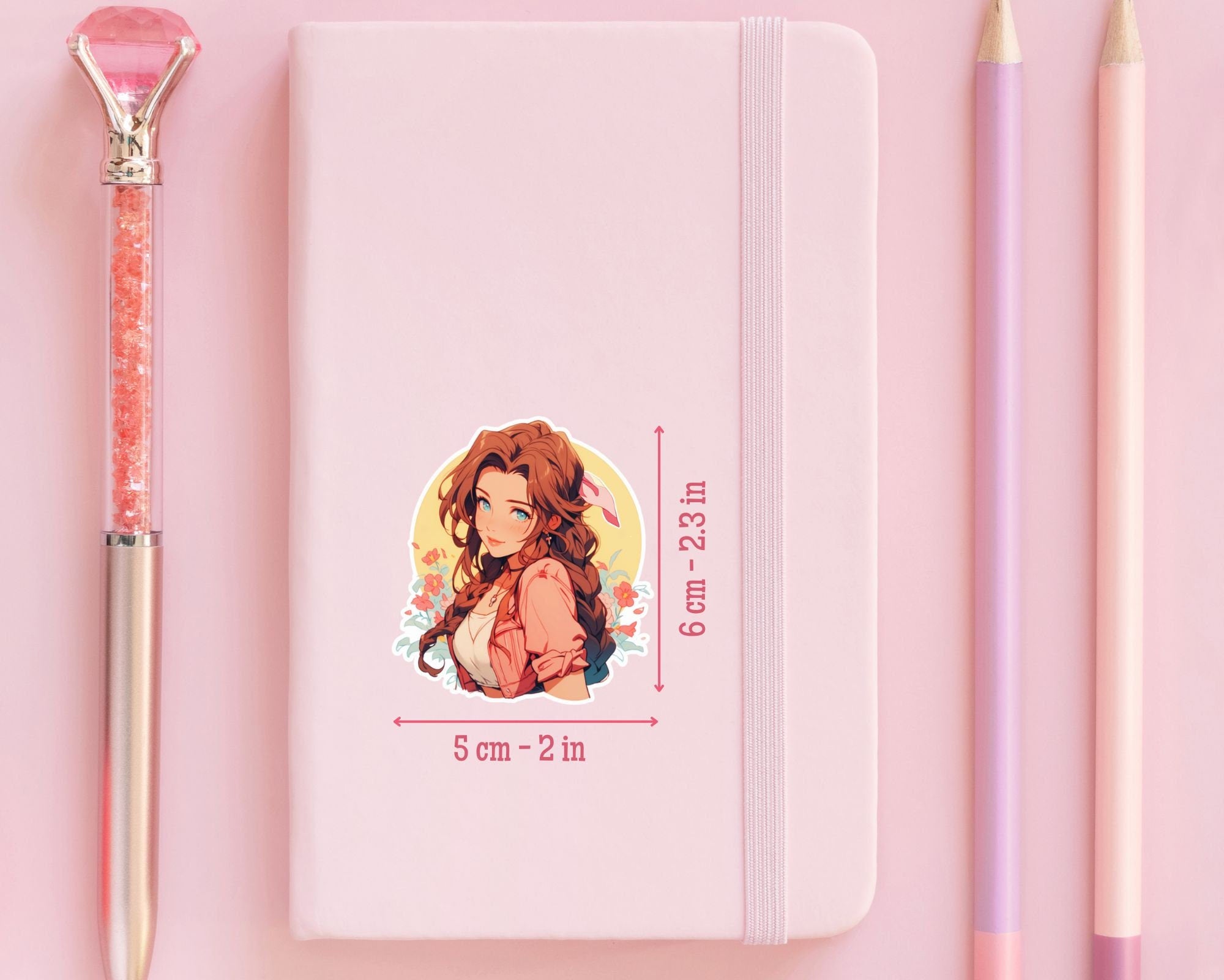 Final Fantasy 7 Aerith Sticker